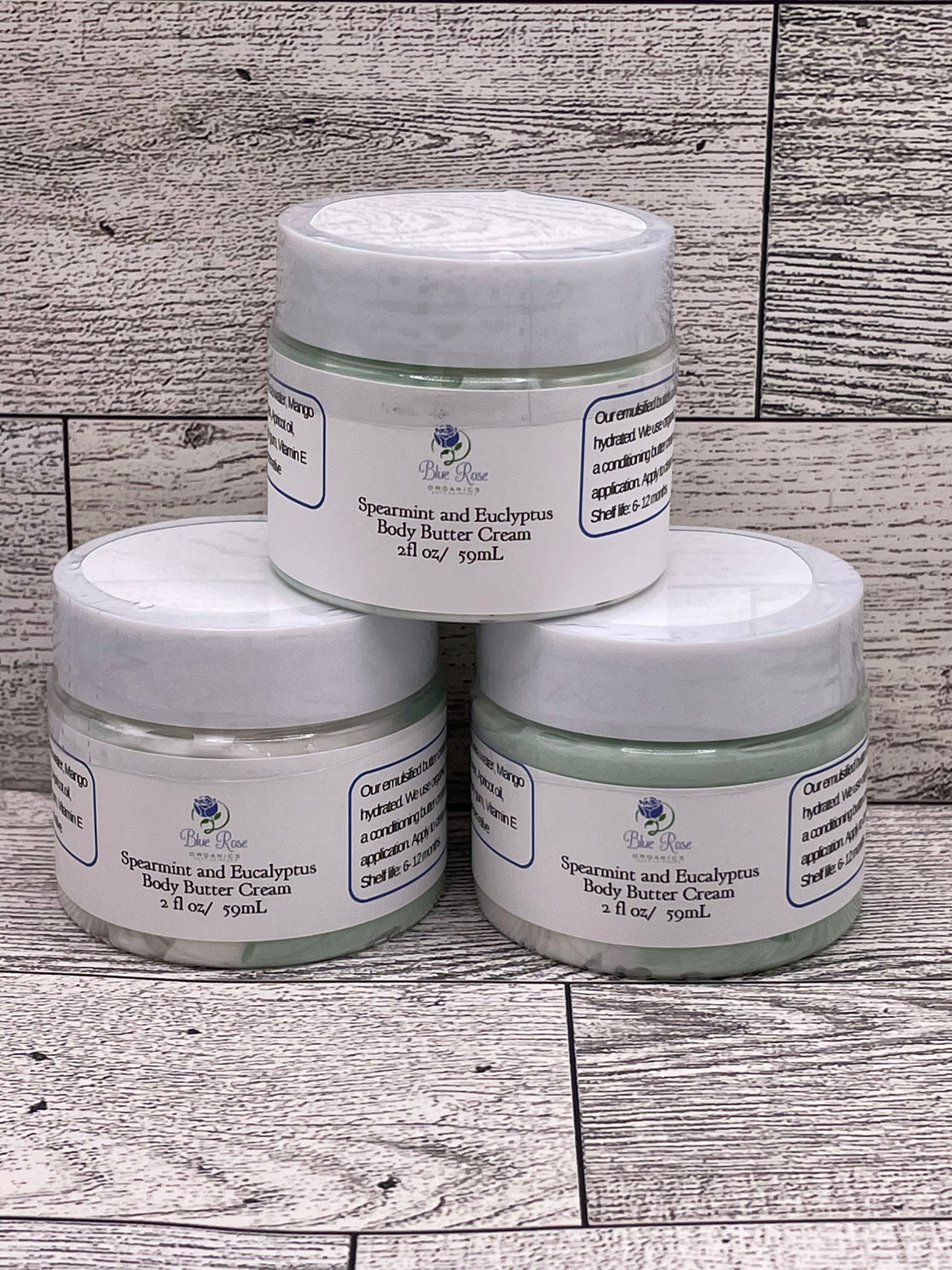 Eucalyptus and Spearmint Body Butter Cream