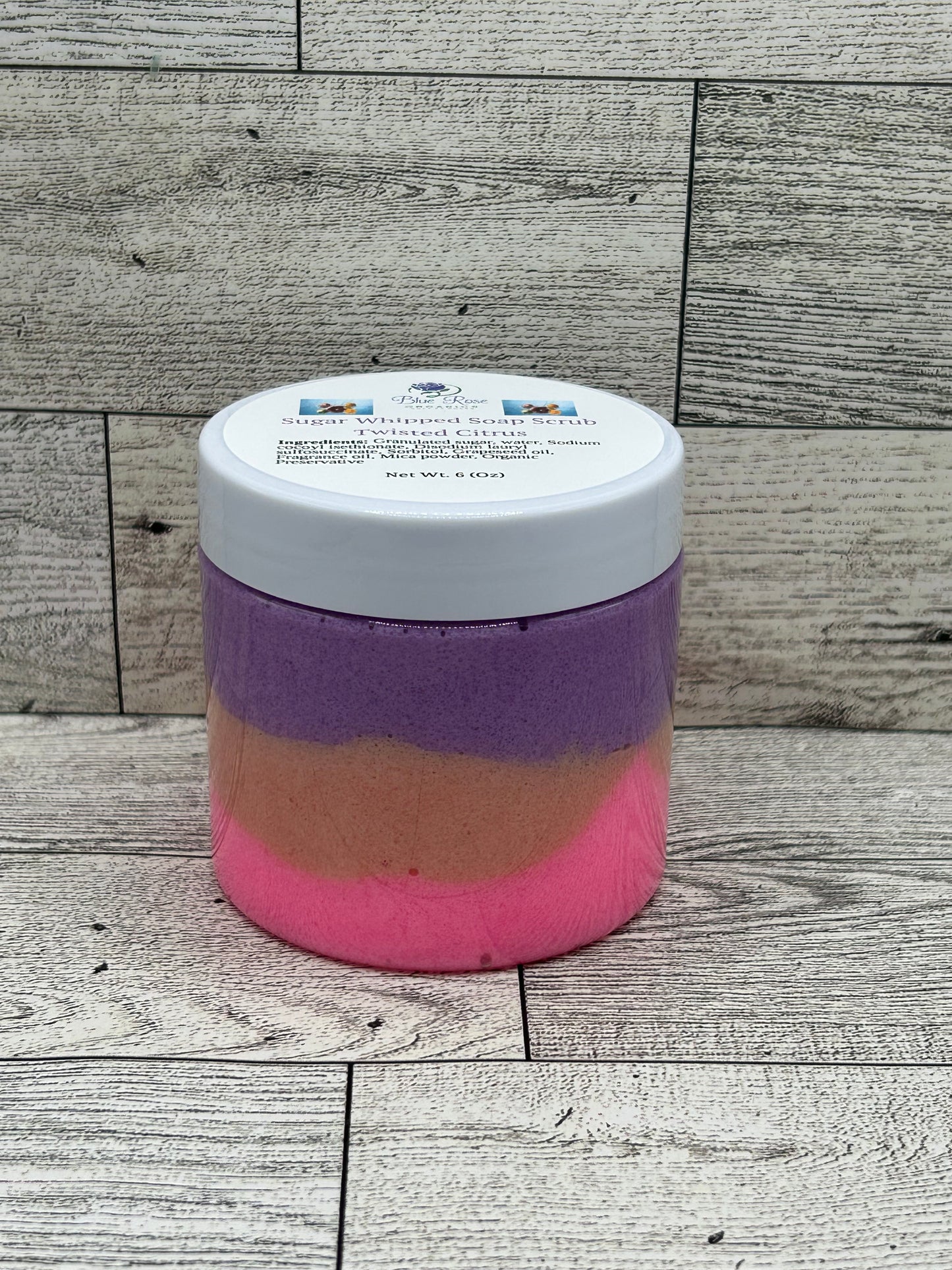 Twisted Citrus| Sugar Whipped Soap Scrub  (Limited Edition)