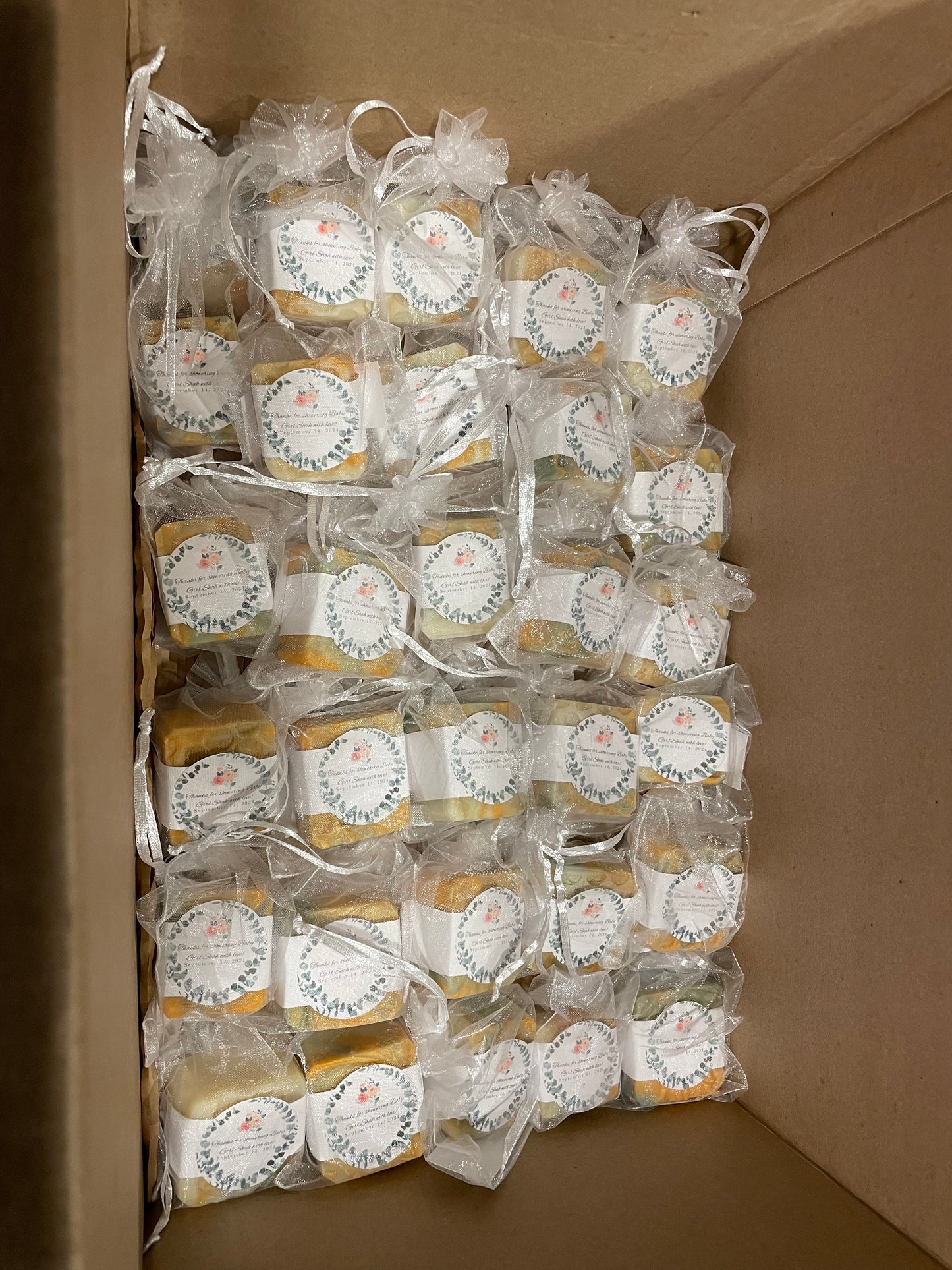 Gifting Soaps | Party Favors | Baby shower, bridal shower or wedding favors